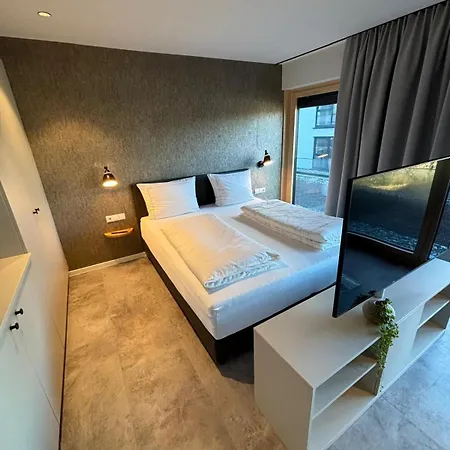 Myflats Apartements-klimatisiert-nahe Ravensburger Spiele-kostenfreie Tg-plaetze