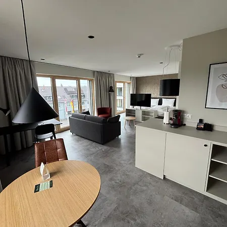 Апарт-отель Myflats Apartements-klimatisiert-nahe Ravensburger Spiele-kostenfreie Tg-plaetze Меккенбойрен